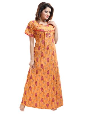 square neck paisley maternity wear nighty - 16743363 - Standard Image - 2