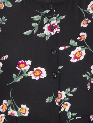 round neck floral jumpsuit - 16743840 - Standard Image - 4