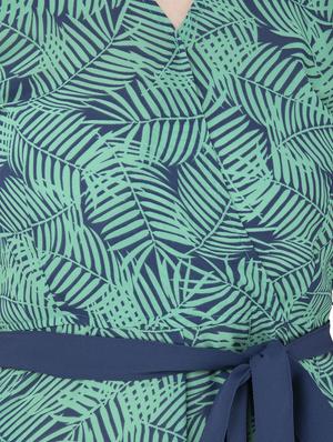 v-neck tie front jumpsuit - 16743844 - Standard Image - 4