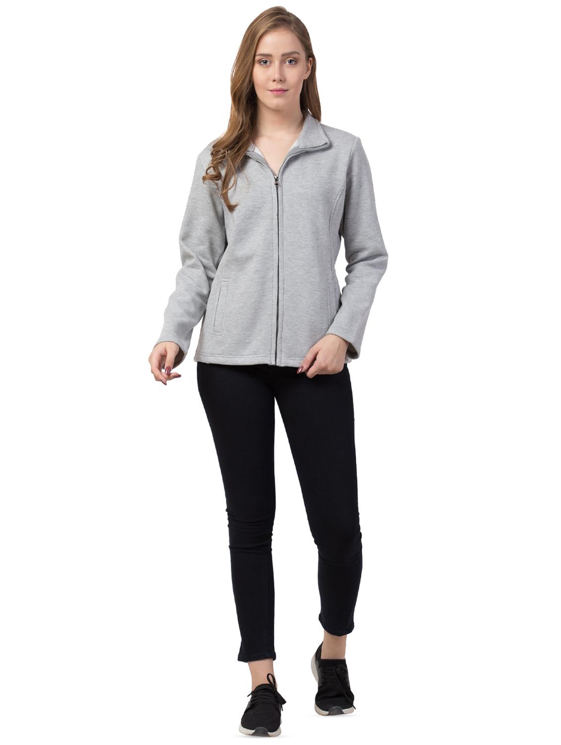 mandarin neck solid jacket - 16743922 - Zoom Image - 4