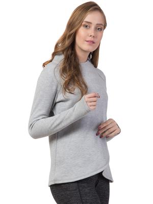 crew neck long sleeved sweatshirt - 16743923 - Standard Image - 2