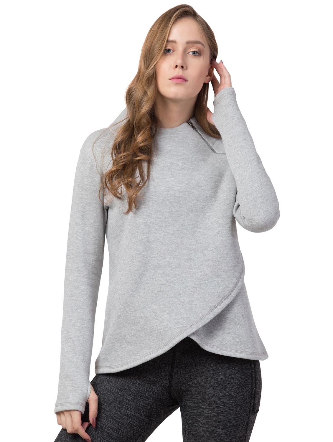 crew neck long sleeved sweatshirt - 16743923 - Zoom Image - 1