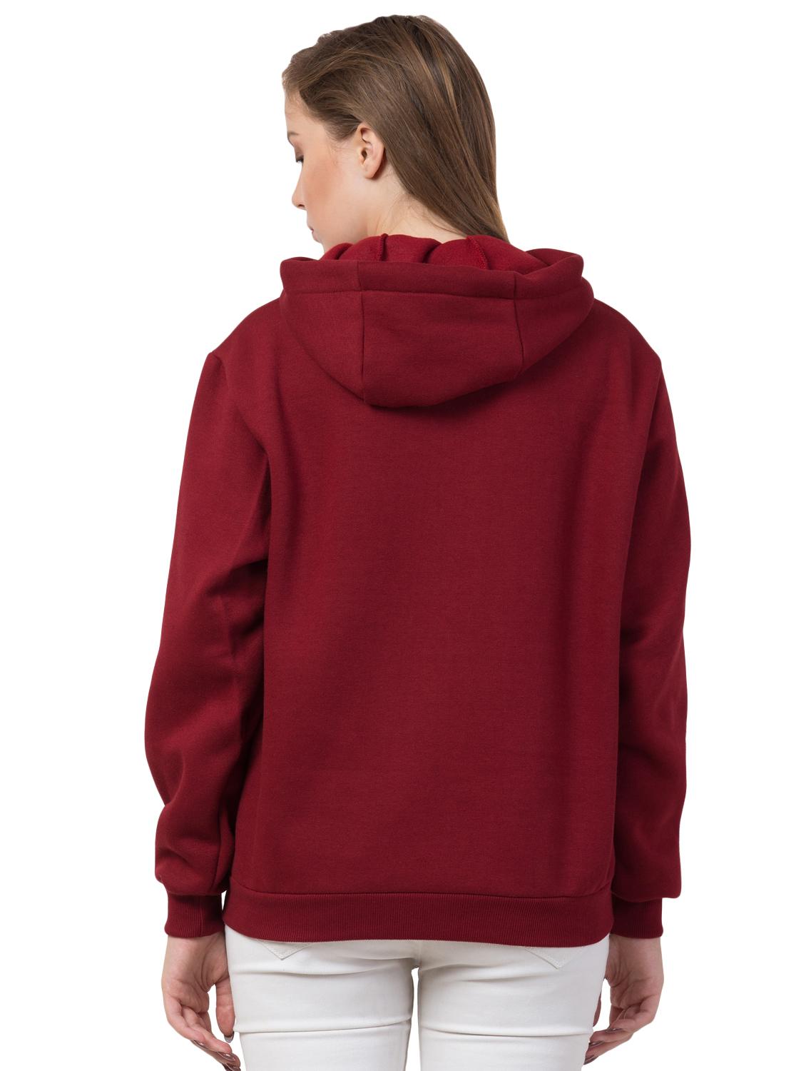 hooded neck solid jacket - 16743924 - Zoom Image - 3