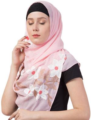 pink cotton stole - 16743937 - Standard Image - 2