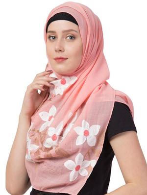 pink cotton scarf - 16743938 - Standard Image - 2