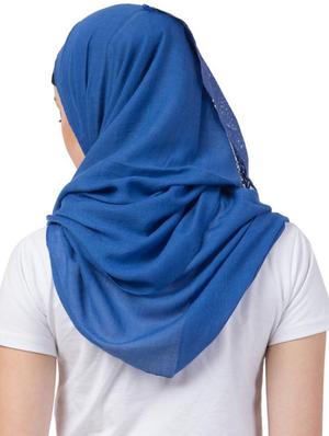 blue cotton scarf - 16743939 - Standard Image - 3