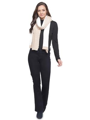 color block self design acrylic stole - 16744019 - Standard Image - 2