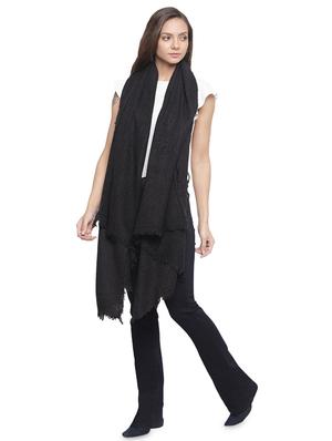 frayed hem solid acrylic stole - 16744031 - Standard Image - 2
