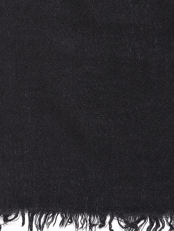 frayed hem solid acrylic stole - 16744031 - Zoom Image - 3