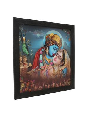 radha krishna wooden painting - 16744243 - Standard Image - 2