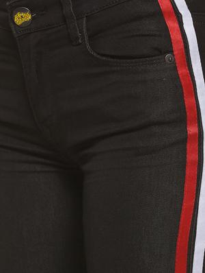 mid rise side tapping jeans - 16744321 - Standard Image - 5