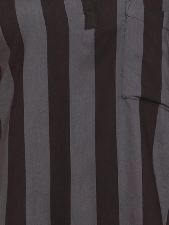 mandarin neck striped top - 16744333 - Zoom Image - 5