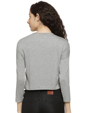 long sleeved crop top - 16744341 - Standard Image - 2