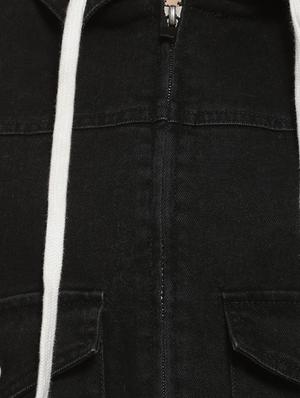pocket detail hooded jacket - 16744349 - Standard Image - 5