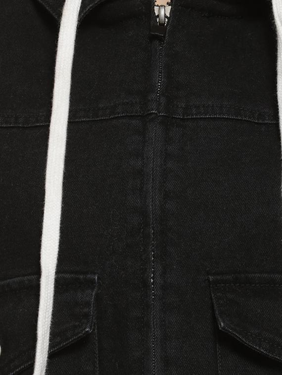 pocket detail hooded jacket - 16744349 - Zoom Image - 5