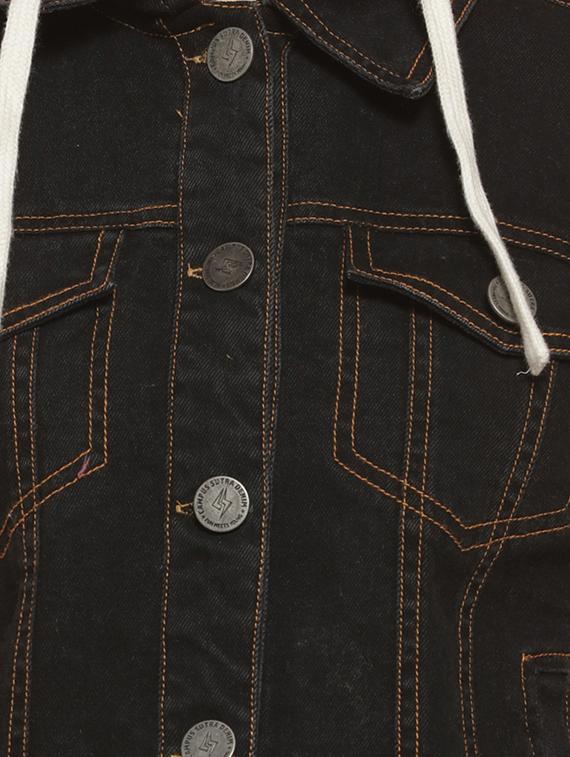 pocket detail hooded jacket - 16744350 - Zoom Image - 5