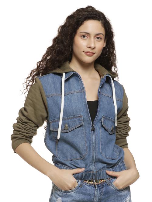 pocket detail hooded jacket - 16744352 - Very Small Image - 1
