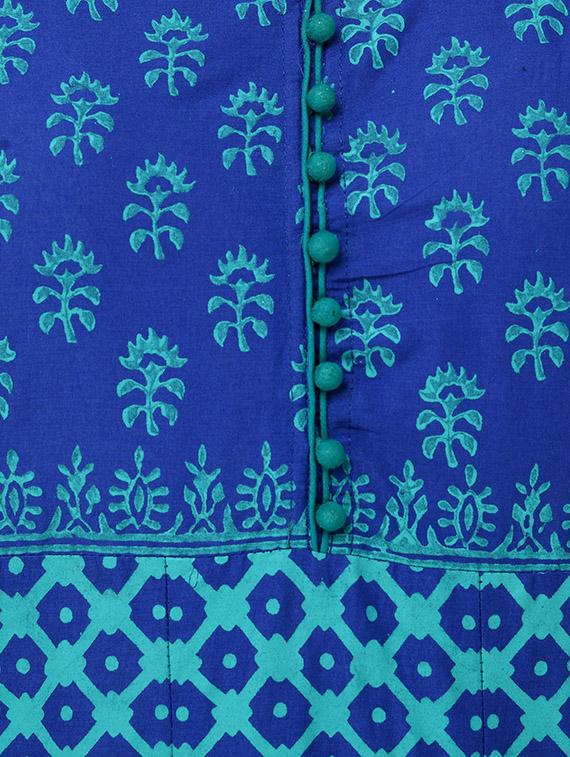 printed anarkali kurta - 16744999 - Zoom Image - 4