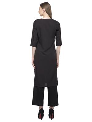 color block straight kurta - 16745022 - Standard Image - 3