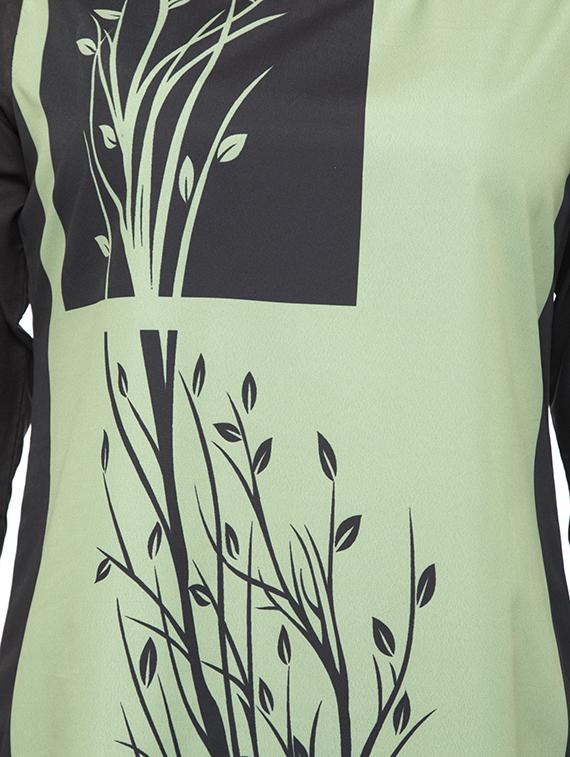 color block straight kurta - 16745022 - Zoom Image - 4
