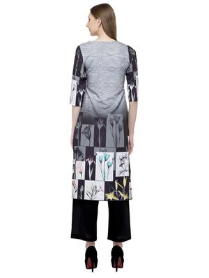 digital printed straight kurta - 16745031 - Standard Image - 3