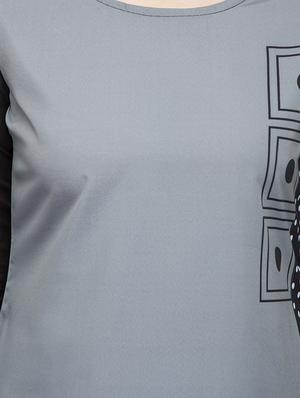 printed straight kurta - 16745034 - Standard Image - 4