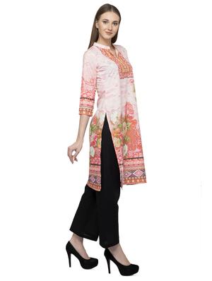 digital printed straight kurta - 16745041 - Standard Image - 2