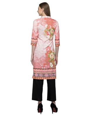 digital printed straight kurta - 16745041 - Standard Image - 3