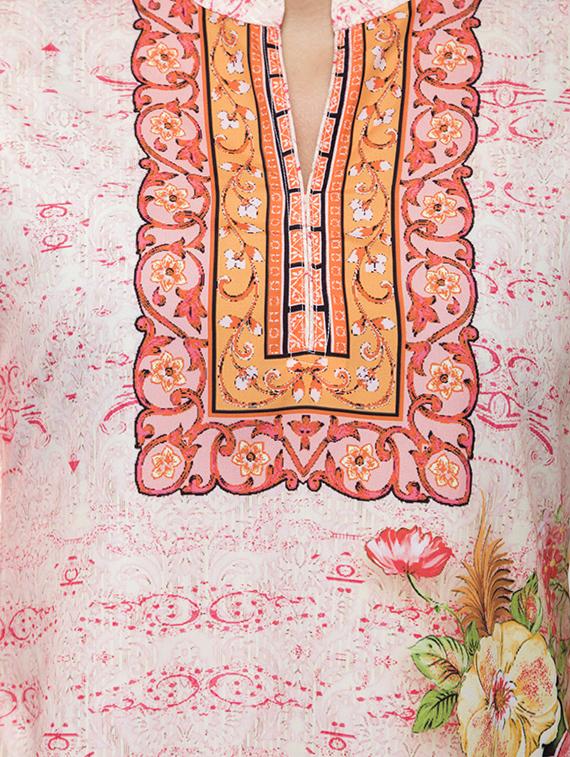 digital printed straight kurta - 16745041 - Zoom Image - 4