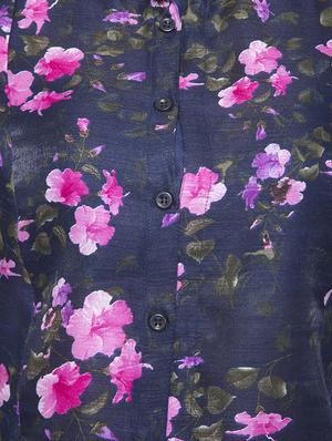 floral printed a-line kurta - 16745048 - Standard Image - 4