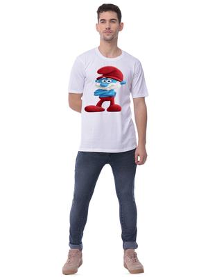 white chest print t-shirt - 16745056 - Standard Image - 3