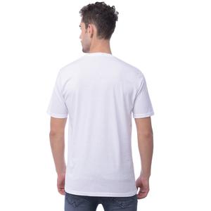 white typographic chest print t-shirt - 16745057 - Standard Image - 2