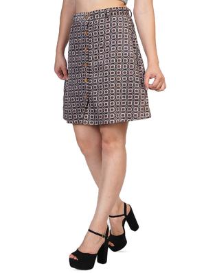 high rise a-line skirt - 16745060 - Standard Image - 2