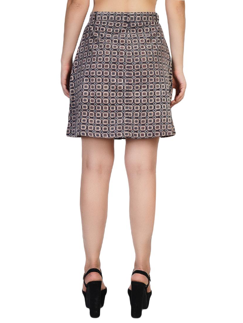 high rise a-line skirt - 16745060 - Zoom Image - 3