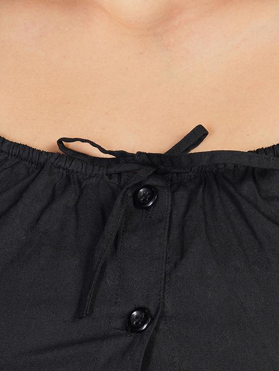 scoop neck solid top - 16745066 - Zoom Image - 5