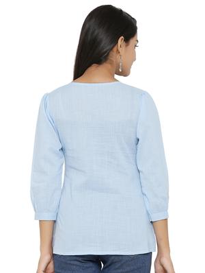 purist blue tassel tie up top - 16745446 - Standard Image - 3