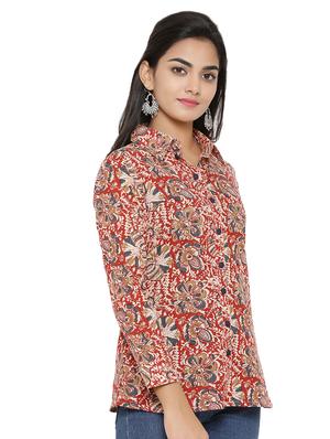 long sleeved floral shirt - 16745463 - Standard Image - 2
