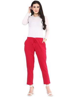 drawstring pocket detail flat front trouser - 16745508 - Standard Image - 4