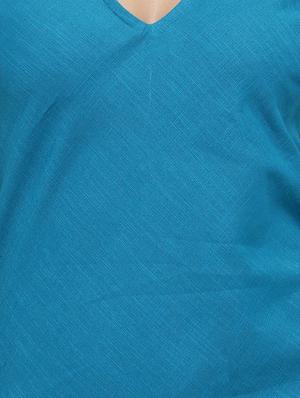 racer back solid a-line dress - 16745522 - Standard Image - 5