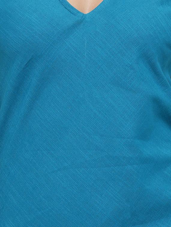 racer back solid a-line dress - 16745522 - Zoom Image - 5