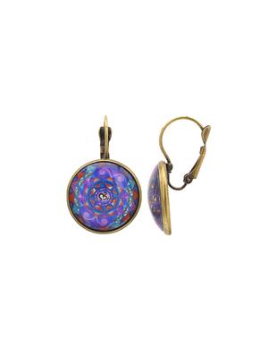 blue copper studs earring - 16745537 - Standard Image - 3