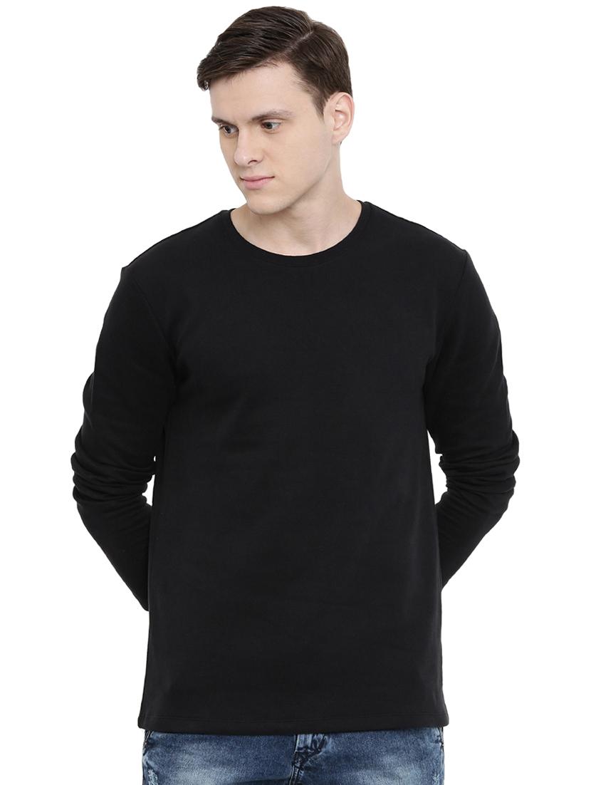 black solid t-shirt - 16745773 - Zoom Image - 1