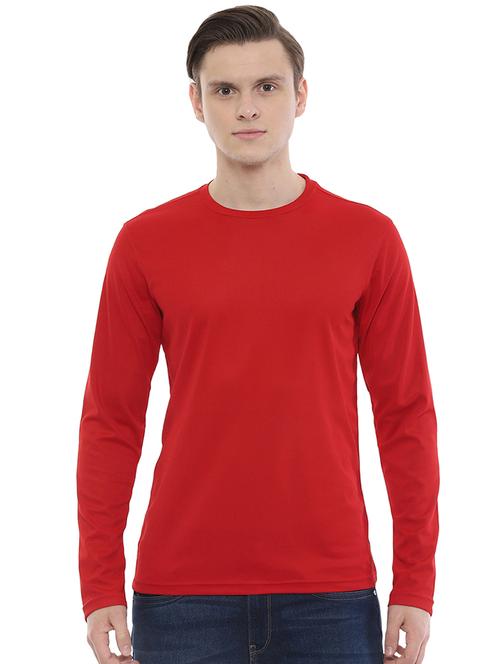 red solid t-shirt - 16745775 - Standard Image - 1