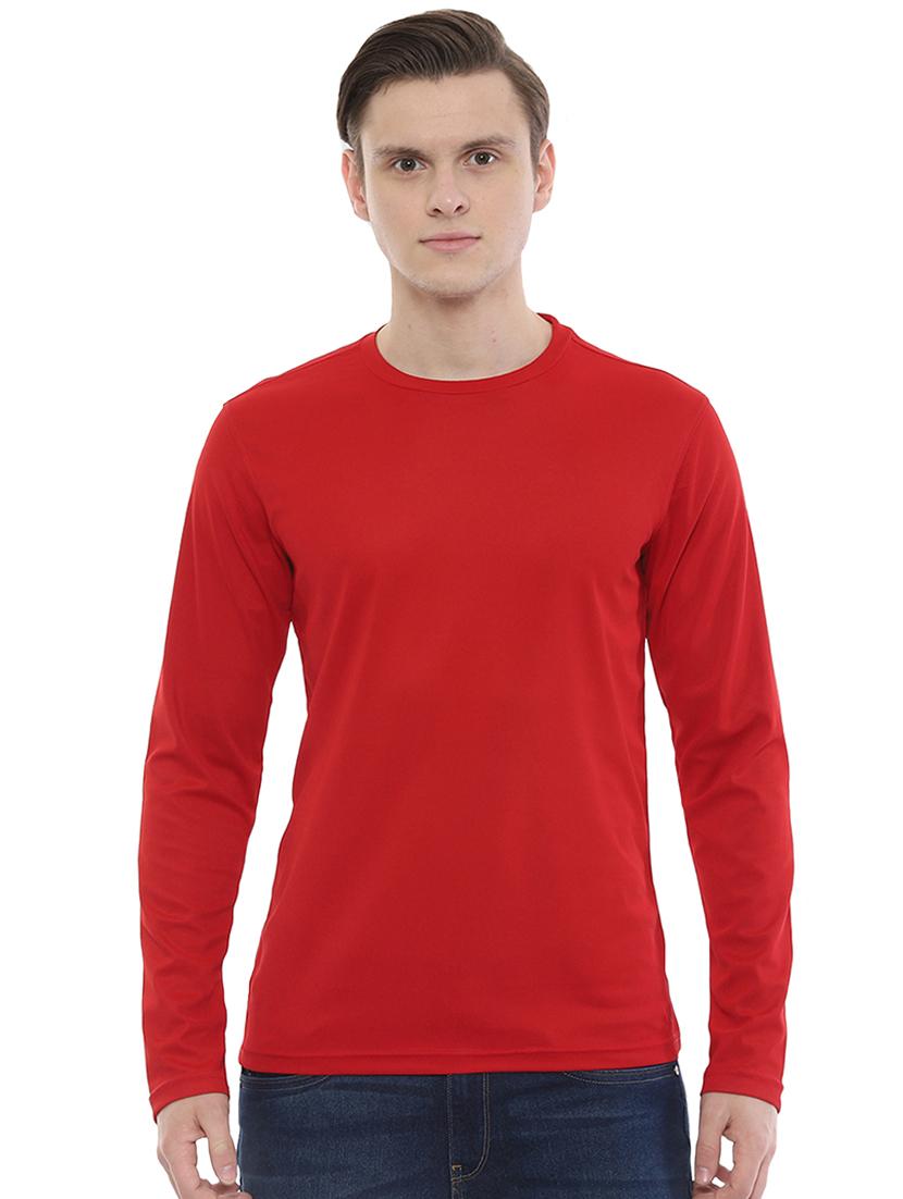 red solid t-shirt - 16745775 - Zoom Image - 1