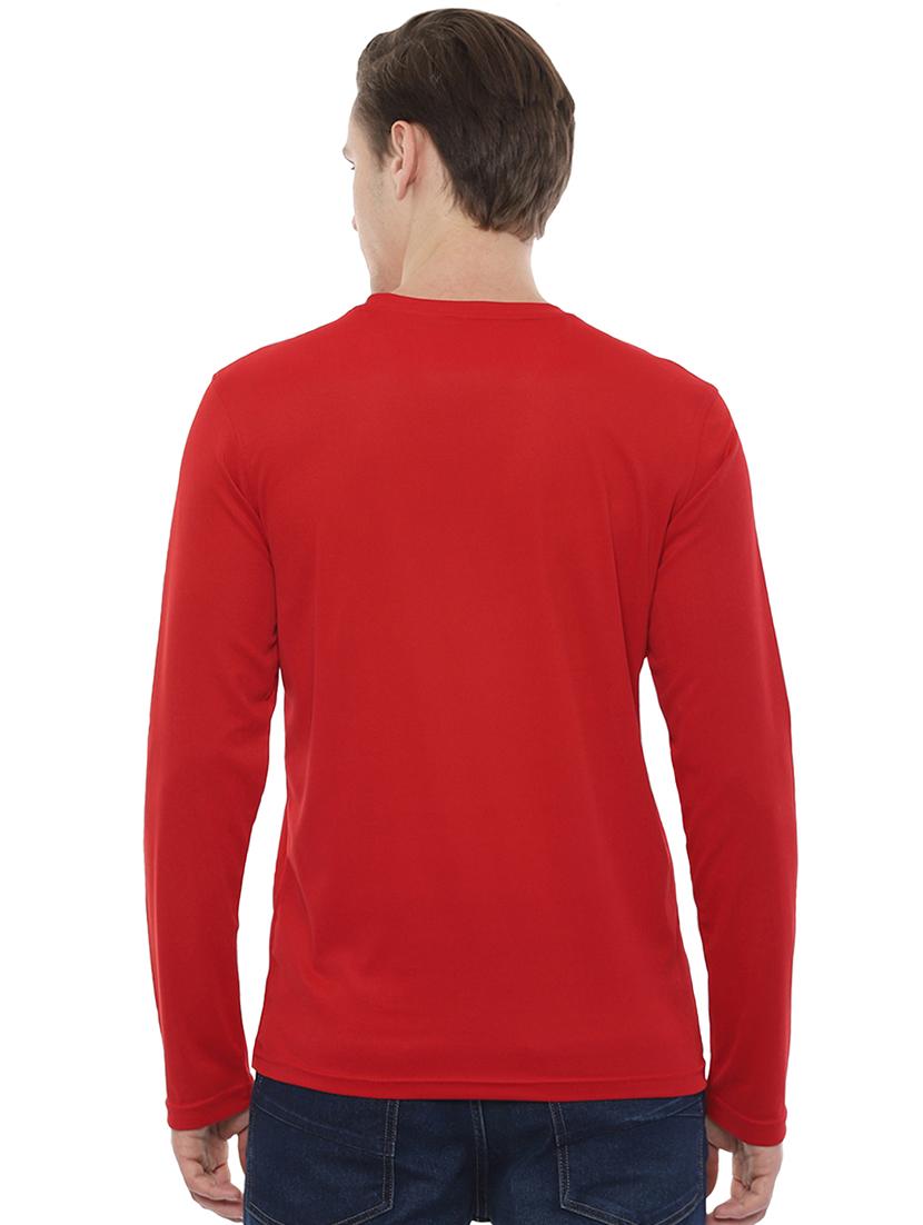 red solid t-shirt - 16745775 - Zoom Image - 3