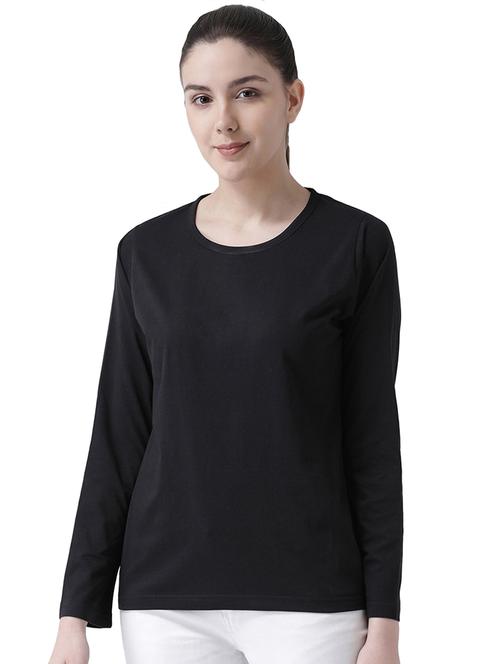 round neck long sleeved tee - 16745778 - Standard Image - 1