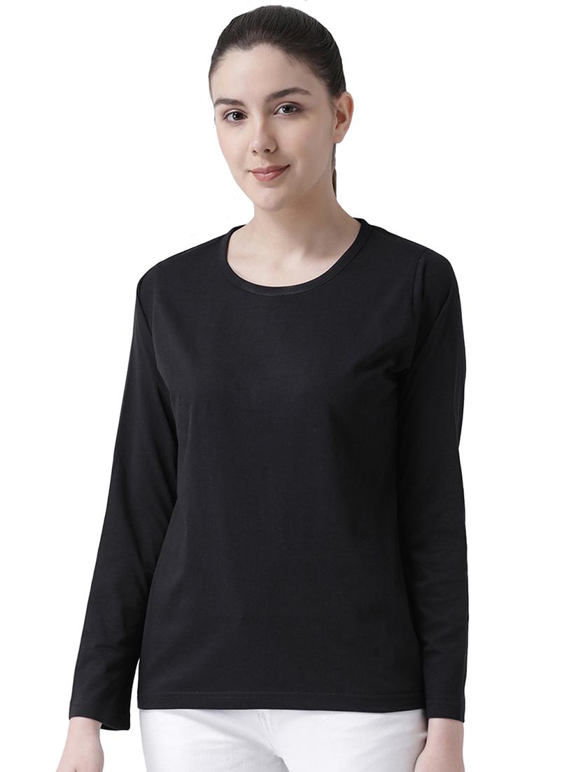 round neck long sleeved tee - 16745778 - Zoom Image - 1