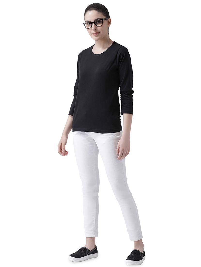 round neck long sleeved tee - 16745778 - Zoom Image - 4