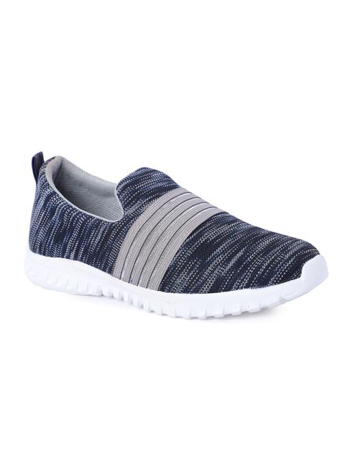 grey fabric slip on sport shoes - 16745850 - Standard Image - 1