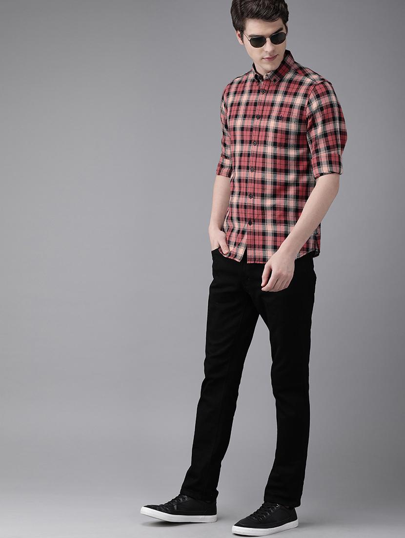 red checkered casual shirt - 16745897 - Zoom Image - 4